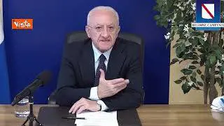 De Luca: "No al parassitismo, percettori Reddito accettino lavori stagionali mantenendo sussidio"