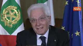 Cristoforetti saluta Mattarella: Benvenuto a bordo dietro di me la bandiera che mi ha donato