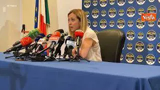 Meloni: "Elettori vogliono centrodestra compatto, amministrative mostrano ritorno al bipolarismo"