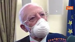 De Luca: "Referendum? Mi aspettavo peggio, cittadini hanno altri pensieri"