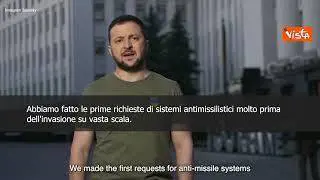 Zelensky: "Ucraina ha bisogno di moderne armi antimissilistiche"