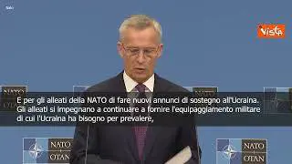 Ucraina, Stoltenberg: "Da alleati armi pesanti e a lungo raggio"