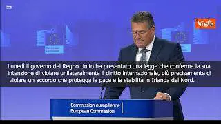 Brexit, Commissione Ue: "Rottura accordo su Irlanda del Nord è illegale"
