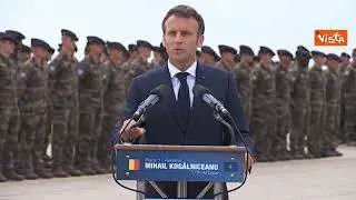 Ucraina, Macron: "Vogliamo costruire pace, a un certo punto dovremo negoziare"