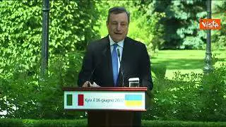 Ucraina, Draghi: "Sbloccare grano sempre più urgente, dramma si avvicina"