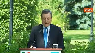 Draghi: "Condanniamo senza esitazione atrocità commesse in Ucraina"