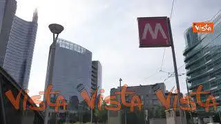 Sciopero dei mezzi a Milano di venerdì 17 giugno. Le immagini