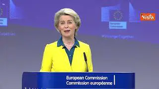 Von der Leyen: "Concedere all'Ucraina status di Paese candidato all'Ue"