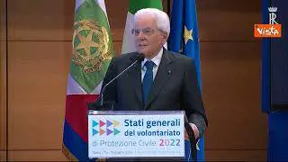 Mattarella: "Volontariato risorsa di primaria importanza in Italia"