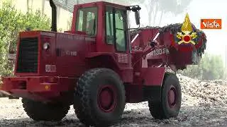 Incendio Malagrotta, ecco l'interno del sito andato in fiamme