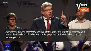 SOTTOTITOLI Elezioni Francia, Mélenchon: "Disfatta partito presidenziale è totale"
