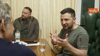 Ben Stiller a Kiev incontra Zelensky: "Sei il mio eroe"