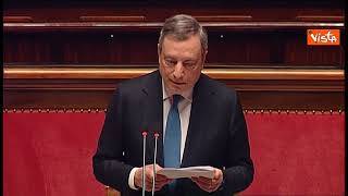 Draghi: "Tetto prezzo del gas ancora più urgente alla luce delle riduzioni forniture da Russia"