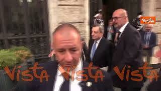 Draghi: "Preoccupato per il Governo? No"