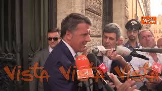 Renzi: "Oggi è morto il Movimento 5 Stelle"