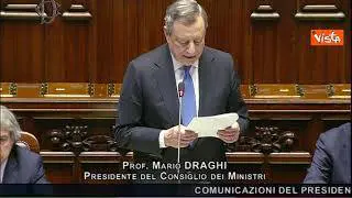 Ucraina, Draghi: "Italia si muove su due fronti, sostegno a Kiev e sanzioni a Mosca"