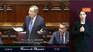 Draghi: "La colpa è della Russia che ha dichiarato guerra"