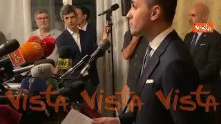 Ecco gli appunti di Di Maio alla conferenza con le ultime correzioni a penna