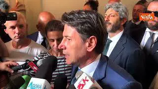 Conte: "Il nostro sostegno al Governo Draghi non è in discussione"