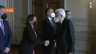 Mattarella incontra Draghi e altri membri del Governo in vista del Consiglio Europeo