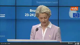 Ucraina candidata all'Ue, Von der Leyen: "Segnale di speranza"