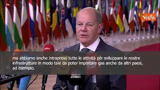 Scholz: "Accelerare su indipendenza da gas russo"
