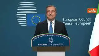 Draghi: "Dipendenza gas russo passata dal 40 al 25%"