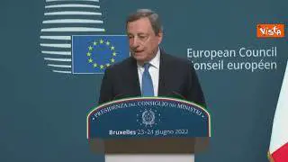 Energia, Draghi: "Con misure Governo italiano eviteremo emergenza in inverno"