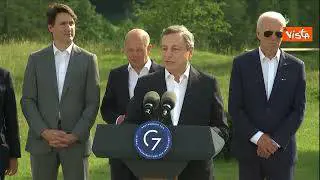 Draghi: Accelerare su infrastrutture gas da convertire poi all'idrogeno