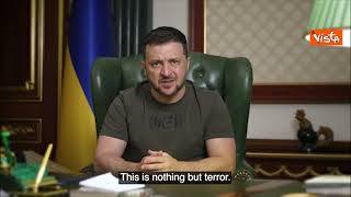 Ucraina, Zelensky: "Riconoscere Russia come sponsor terrorismo"