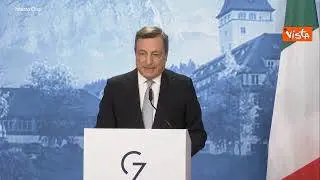 Draghi: "G7 sosterrà Ucraina per tutto il tempo necessario"