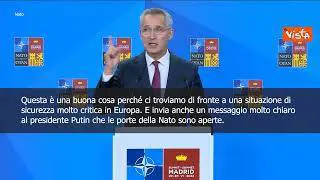 Finlandia e Svezia nella Nato, Stoltenberg: Putin ottiene contrario di ciò che voleva