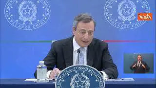 Draghi: "Governo nato con 5 Stelle e non si accontenta di appoggio esterno"