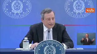 Draghi: "Non capisco perché mi si voglia tirare dentro vicenda M5s"