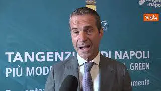 Tangenziale Napoli, l'Ad di Aspi Tomasi: "Piano sarà prototipo nazionale green"