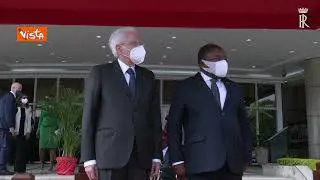 Mattarella in Mozambico incontra il Presidente Filipe Jacinto Nyusi
