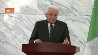 Marmolada, Mattarella: “Simbolo mutamento climatico non governato”