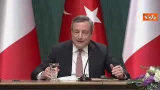 Draghi: "Onu, Turchia e Ucraina pronte a export sicuro del grano. Manca il sì di Mosca"