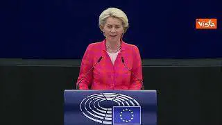 Von der Leyen: "Resistenza ucraina ricorda la primavera di Praga"