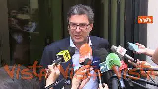 Giorgetti: “La Lega si metterà di traverso contro Ius scholae e cannabis, Governo non c'entra”