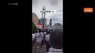 L'ex premier giapponese Shinzo Abe ferito da colpi di arma da fuoco durante un comizio, è grave