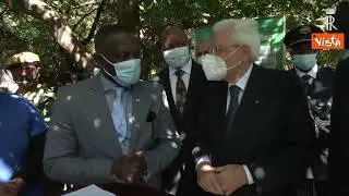 La visita di Mattarella a Livingstone ed alle cascate Vittoria con il Ministro dello Zambia