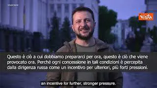 Zelensky: "Russia cercherà di interrompere forniture del gas in Europa"