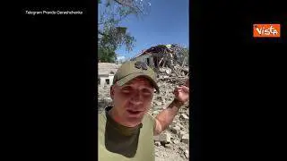 Il sindaco di Mykolaiv mostra le macerie dopo i bombardamenti sulla città