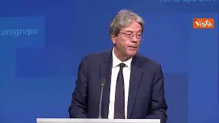 Gentiloni: "Errore considerare vantaggio euro debole"