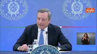 Draghi: "Ribadisco che per me non c'è Governo senza M5s, né altro che l'attuale"
