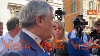 Crisi Governo, Tajani: "Problema non siamo noi, Draghi deve risolvere con M5S"