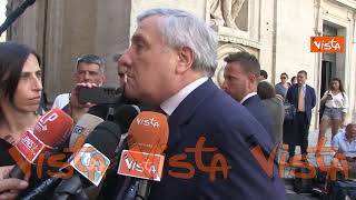 Tajani: “M5S vuole fare cadere il Governo nel momento più difficile del Paese”