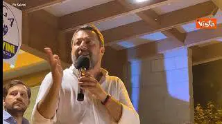 Salvini: "Che cosa succede mercoledì? Chiedetelo a Conte e Letta"