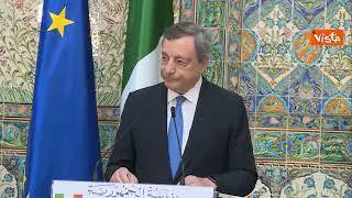 Draghi: "Amicizia tra Italia e Algeria fondamentale per affrontare le sfide che abbiamo davanti"